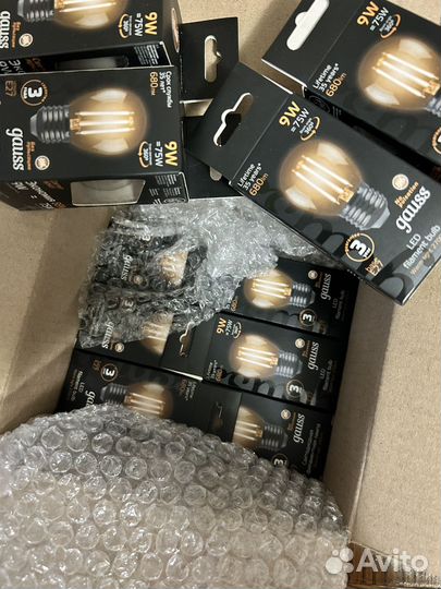 Лампочки филаментные