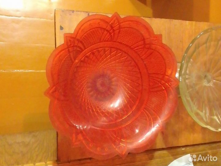 Ваза стекло СССР