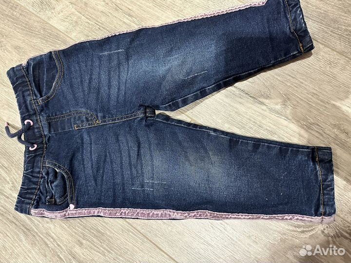 Джинсы для девочки 86