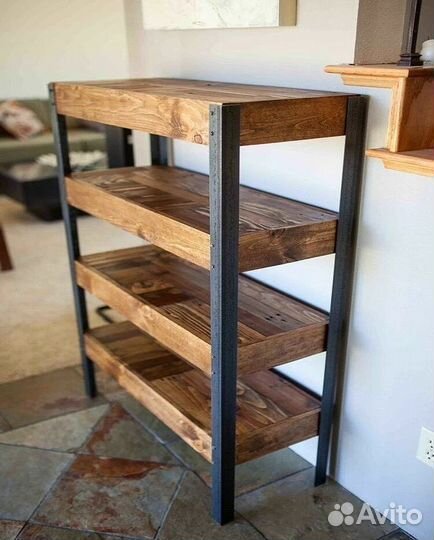 Бутылочница обувница стол лофт