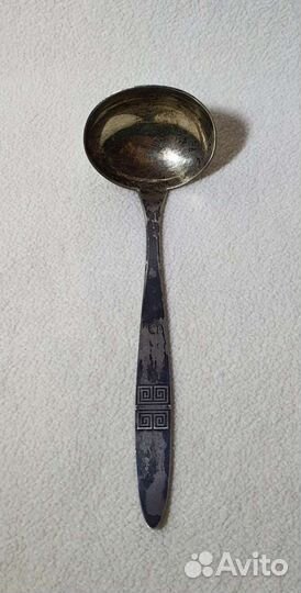 Половник для крюшона. Серебро 916, звезда