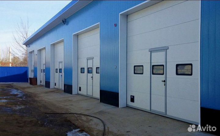 Секционные ворота