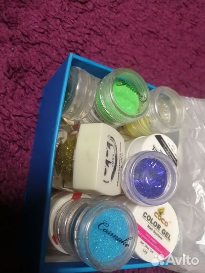 Набор гель лаков бу
