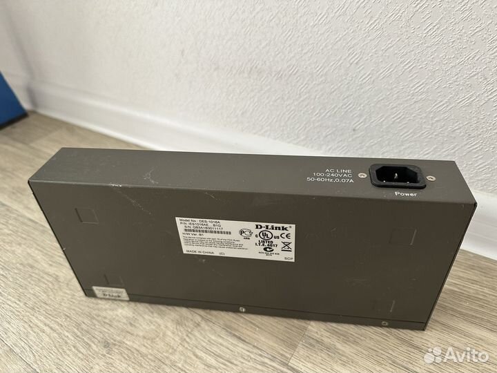 Коммутатор (switch) D-link DES-1016A