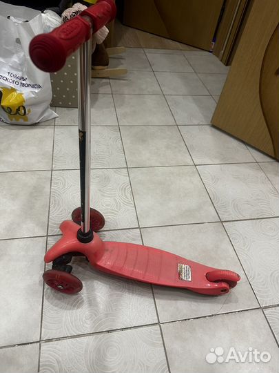 Самокат детский трехколесный