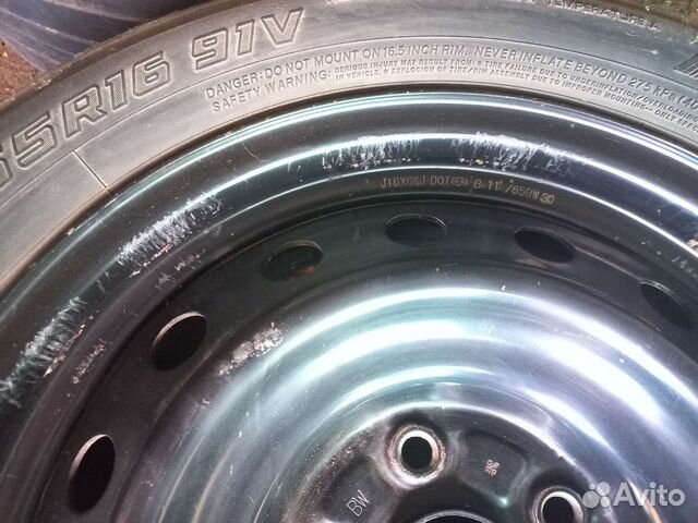 Штампованные диски r16 на toyota