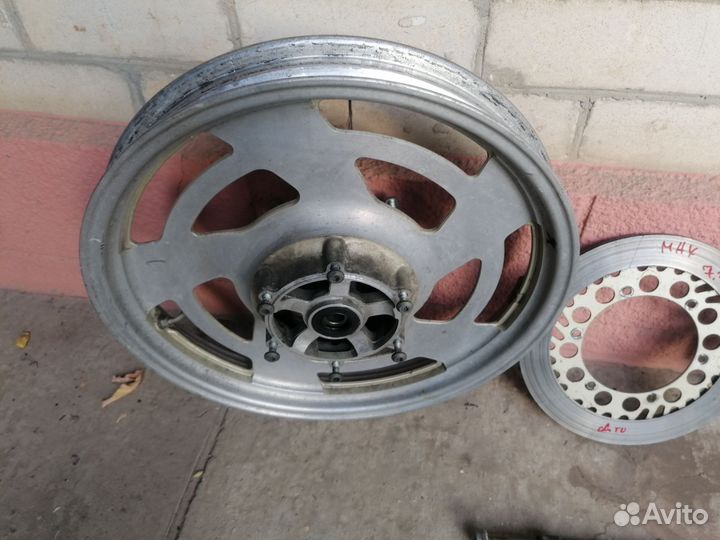 Перья вилка колесо yamaha v-max 1200