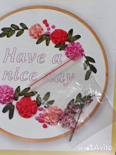 Набор для вышивки лентами