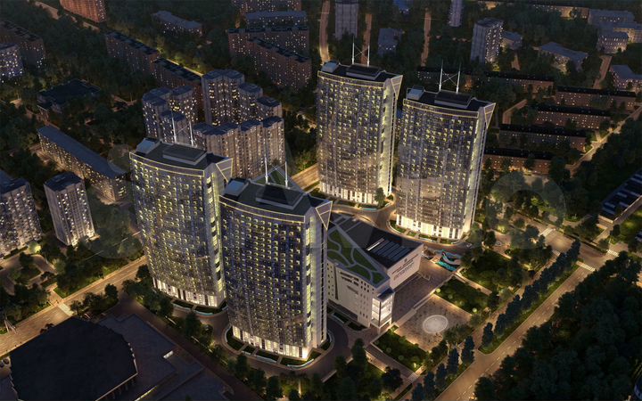 1-к. апартаменты, 32,6 м², 2/28 эт.