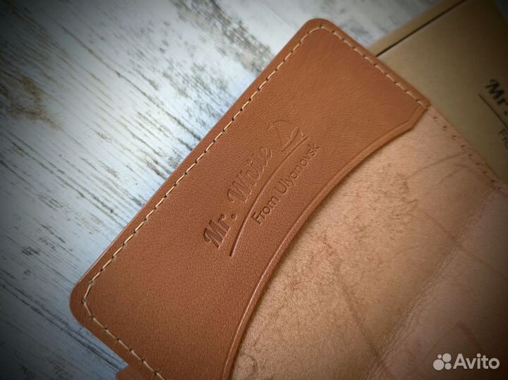 Подарочный набор из кожи ручной работы