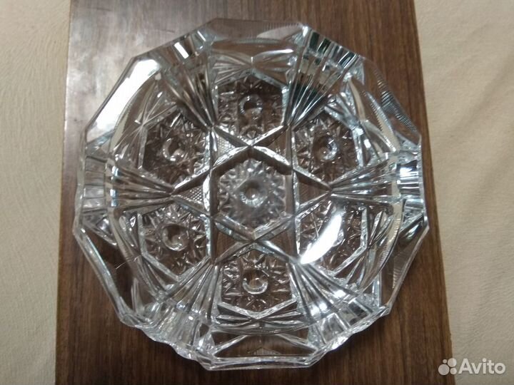 Хрустальные пепельницы СССР ретро