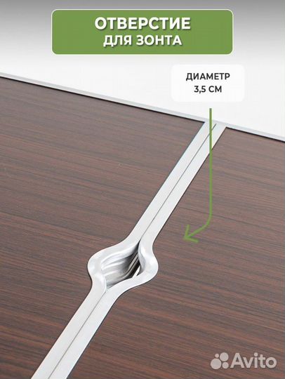 Стол складной туристический +4стула. Новые