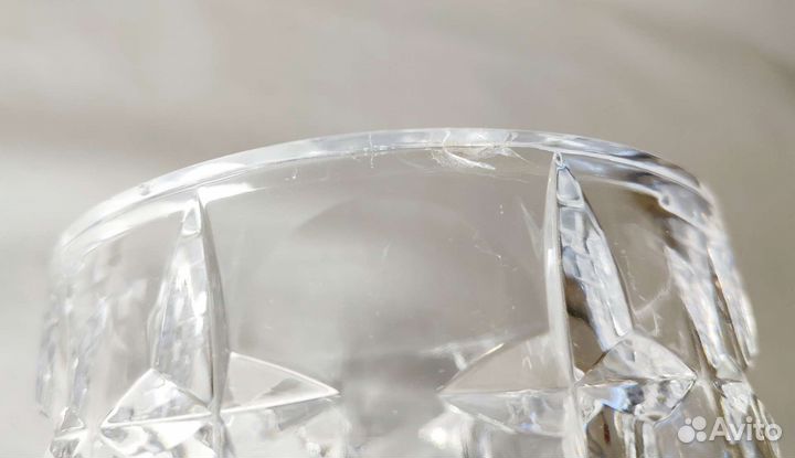 Конфетница хрусталь СССР