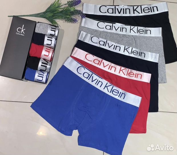 Трусы мужские Calvin Klein / набор трусов боксеры