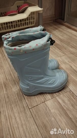 Детские резиновые сапоги