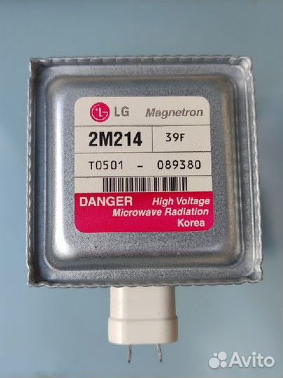 Магнетрон микроволновой печи LG 2M214 39F