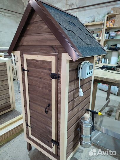 Универсальная коптильня на 220л