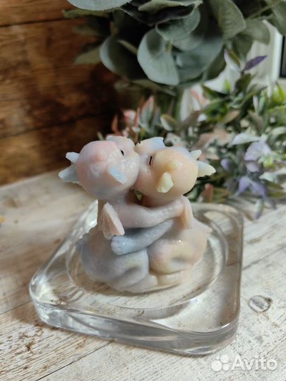 Мыло ручной работы дракончики