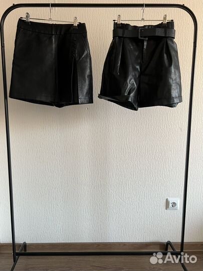 Новые шорты бермуды кожаные хлопковые 42 44 46