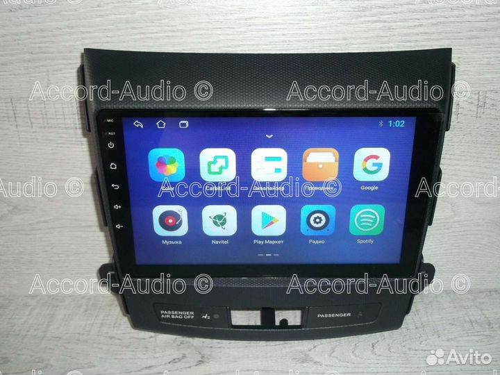 Магнитола 2DIN Mitsubishi Outlander XL Android