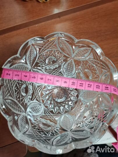 Хрустальная ваза