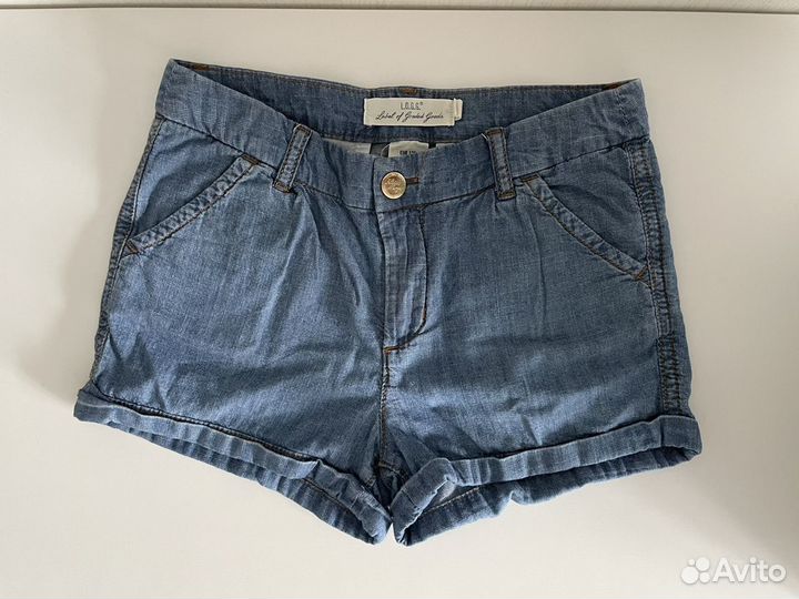 Шорты H&M легкая джинса