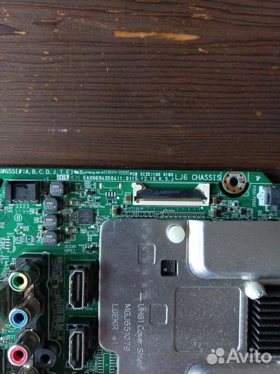 Main EAX66943504 (1.0) EBU63745404 LG 43UH619V