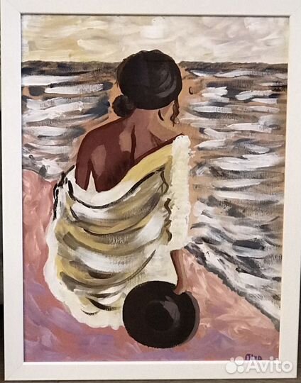 Картина «Девушка у моря»