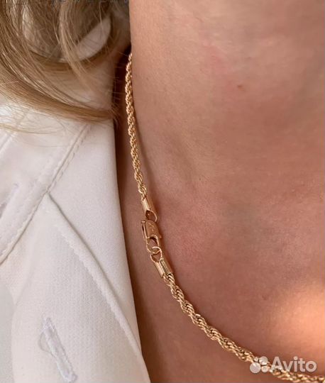 Золотая цепь медицинская сталь