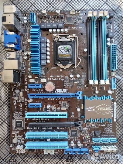 Материнская плата Asus P8H77-V