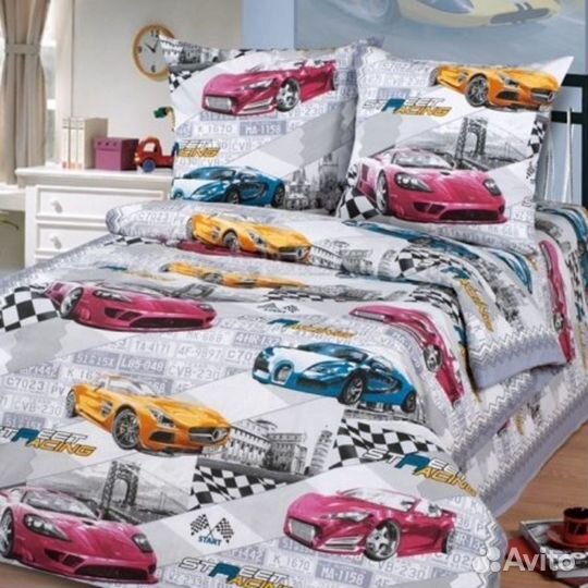 Детское постельное белье в детскую кроватку