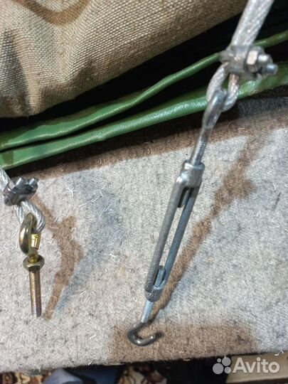 Брезентовая штора для гаража