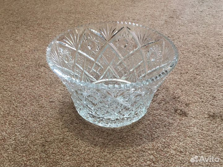 Хрусталь СССР. Вазы и фужеры