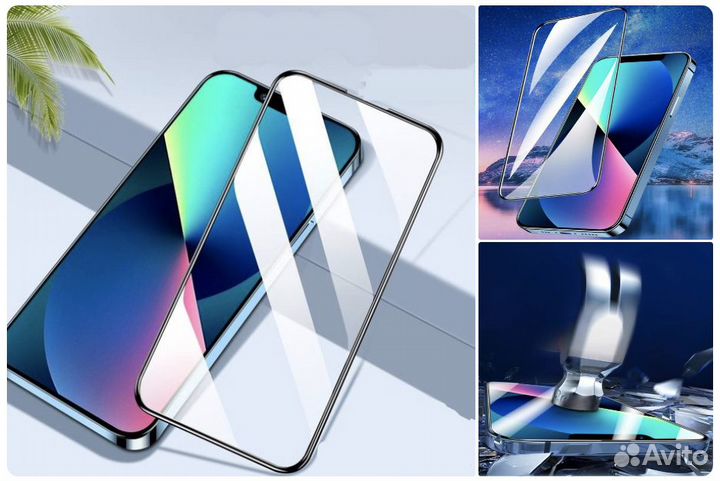 Защитное стекло для apple iPhone 14, 13