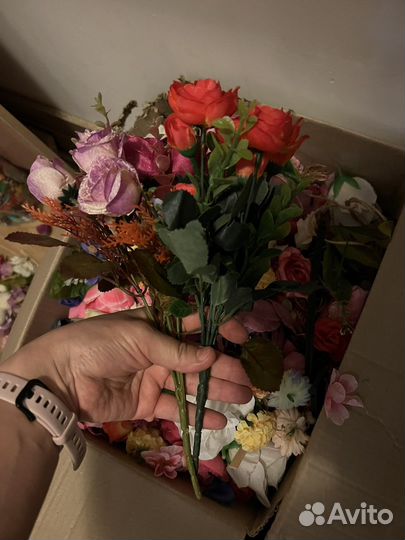 Цветы искусственные