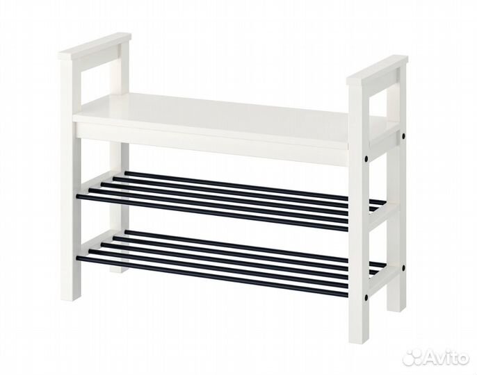 Скамья 85 кантри (хемнэс) белый