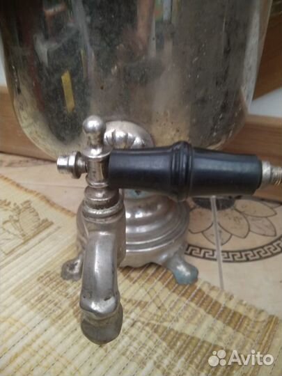 4 литровый угольный самовар, рабочий