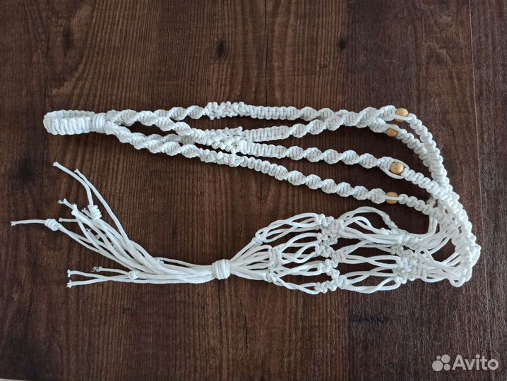 Подвес для цветов, Кашпо макраме