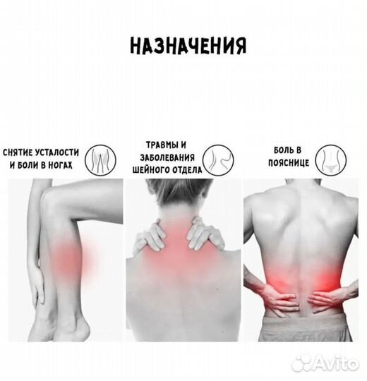 Массажный ролик синий