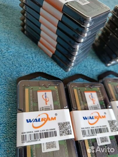 Оперативная память DDR3L 8 GB новый запечатанный