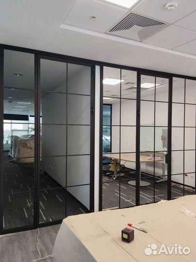 Алюминиевые офисные перегородки