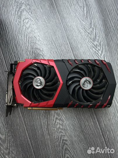 Видеокарта msi gtx 1080 ti gaming x 11 GB