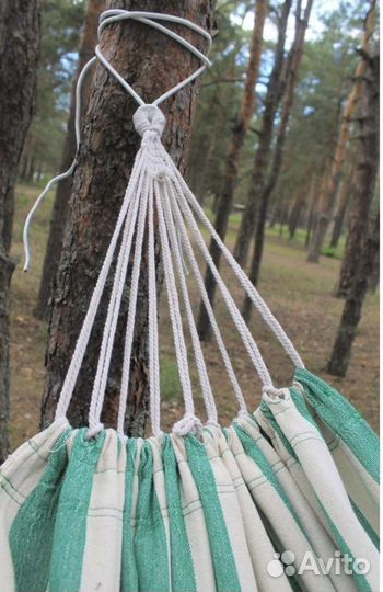 Гамак новый крепкий лежак подвесной