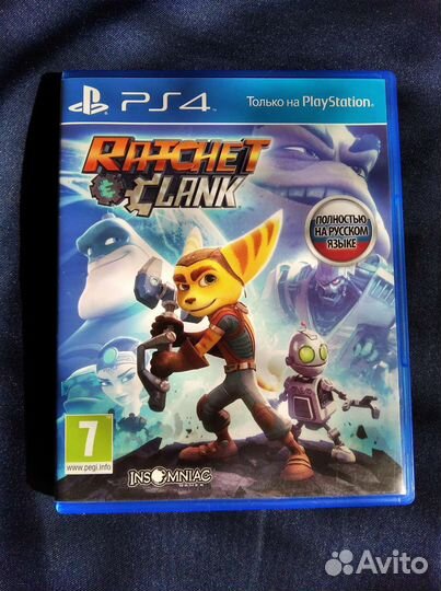 Игра Ratchet clank для приставки ps4