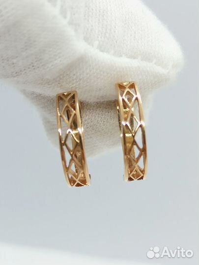 Серьги Золото
