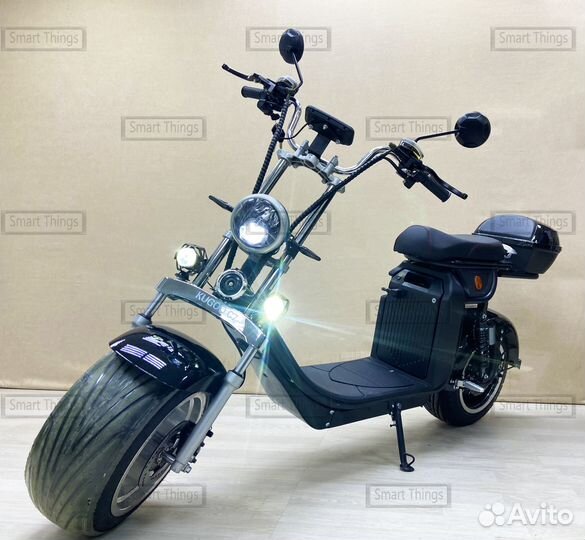 Электроскутер Kugоо С7, 60V 50Аh 3950W Hовый