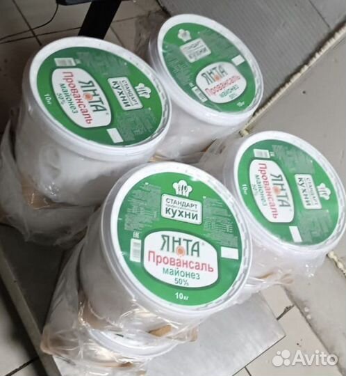 Ведра пластиковые из под майонеза 10 литров