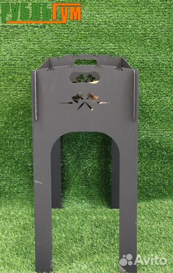 Мангал XL сборный из 5 частей