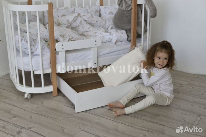 Детская кроватка для новорожденных (от 0 до 7 лет)