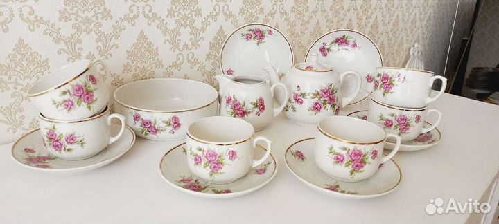 Чайный сервиз Пролетарий 58-67 гг СССР